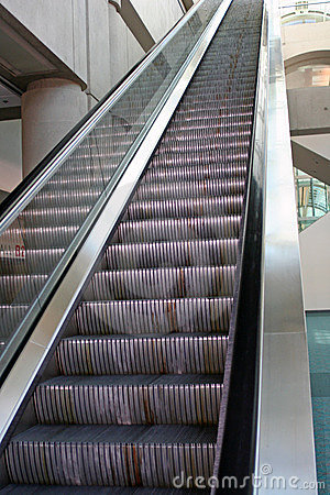 tall escalator